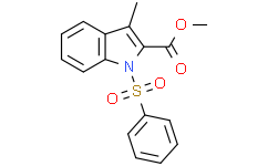 1-(苯磺酰基)-3-甲基-1H-吲哚-2-羧酸甲酯