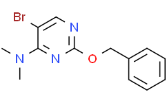 2-苄氧基-5-溴-4-(N,N-二甲基氨基)嘧啶