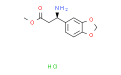 (R)-3-氨基-3-(苯并[d][1,3]二氧杂环戊烯-5-基)丙酸甲酯盐酸盐