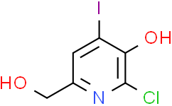 2-氯-3-羟基-6-(羟甲基)-4-碘吡啶