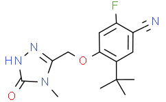 5-(叔丁基)-2-氟-4-((4-甲基-5-氧代-4,5-二氢-1H-1,2,4-三唑-3-基)甲氧基)苯甲腈