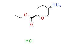 反式-5-氨基四氢-2H-吡喃-2-羧酸乙酯盐酸盐