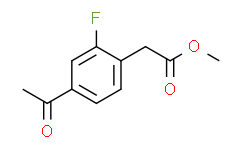 2-(4-乙酰基-2-氟苯基)乙酸甲酯