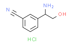 3-(1-氨基-2-羟乙基)苯甲腈盐酸盐