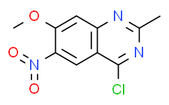 4-氯-7-甲氧基-2-甲基-6-硝基喹唑啉