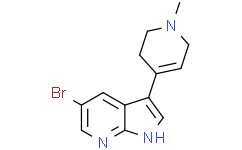 5-溴-3-(1-甲基-1,2,3,6-四氢吡啶-4-基)-1H-吡咯并[2,3-b]吡啶