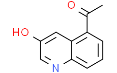 1-(3-羟基喹啉-5-基)乙-1-酮