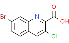 7-溴-3-氯喹啉-2-羧酸