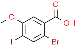 2-溴-4-碘-5-甲氧基苯甲酸