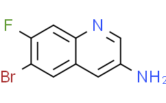 6-溴-7-氟喹啉-3-胺