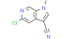 5-氯-1-甲基-1H-吡咯并[2,3-c]吡啶-3-甲腈