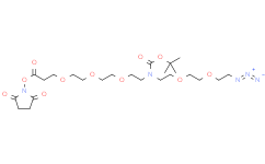 N-(叠氮基-PEG2)-N-Boc-PEG3-琥珀酰亚胺酯