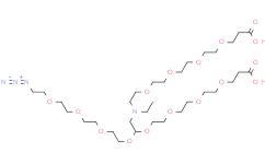 N-(叠氮基-PEG4)-N-双(PEG4-酸)盐酸盐