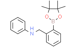 N-(2-(4,4,5,5-四甲基-1,3,2-二氧硼杂环戊烷-2-基)苄基)苯胺