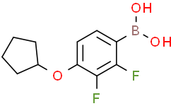 (4-(环戊氧基)-2,3-二氟苯基)硼酸