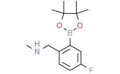 1-(4-氟-2-(4,4,5,5-四甲基-1,3,2-二氧硼杂环戊烷-2-基)苯基)-N-甲基甲胺