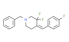 1-苄基-3,3-二氟-4-(4-氟苯亚甲基)哌啶