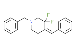 1-苄基-4-亚苄基-3,3-二氟哌啶