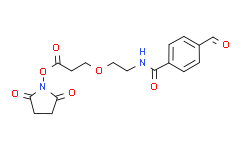 Ald-Ph-amido-PEG1-C2-NHS ester