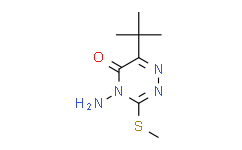 嗪草酮/4-氨基-6-叔丁基-4,5-二氢-3-甲硫基-1,2,4-三嗪-5(4H)-酮/4-氨基-6-(1,1-二甲乙基)-3-甲硫基-1,2,4-三嗪-5(4H)-酮(9CI)/赛克/赛克津/赛克嗪/特丁嗪/塞克津/4-氨基-6-特丁基-3-甲硫基-1，2，4-三嗪-5-酮/甲草嗪/Metribuzin