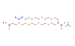 N-(Azido-PEG3)-N-Boc-PEG4-acid