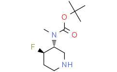 tert-butyl N-[(3R,4R)-4-fluoropiperidin-3-yl]-N-methylcarbamate
