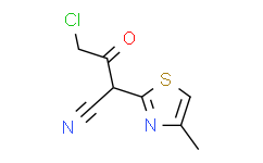 4-chloro-2-(4-methylthiazol-2-yl)-3-oxobutanenitrile