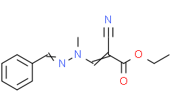 3-(2-(亚苄基)-1-甲基肼基)-2-氰基丙烯酸乙酯