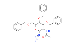 2-乙酰氨基-3,4,6-三-O-苄基-2-脱氧-β-D-吡喃葡萄糖酰基叠氮化物