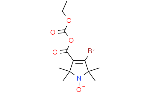 4-溴-1-氧基-2,2,5,5-四甲基-δ3-吡咯啉-3-羧酸乙酯