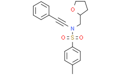 4-甲基-N-(苯基乙炔基)-N-((四氢呋喃-2-基)甲基)苯磺酰胺