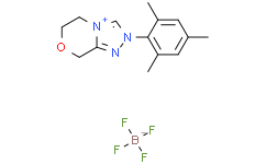 2-Mesityl-5,6-dihydro-8H-[1,2,4]triazolo[3,4-c][1,4]oxazin-2-ium tetrafluoroborate