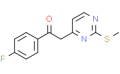 1-(4-氟苯基)-2-(2-(甲硫基)嘧啶-4-基)乙酮