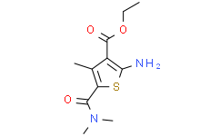 2-氨基-5-(二甲基氨基甲酰基)-4-甲基噻吩-3-羧酸乙酯