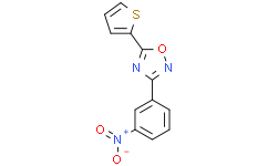 3-(3-硝基苯基)-5-(噻吩-2-基)-1,2,4-恶二唑