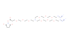 N-(NHS-PEG3)-N-bis(PEG3-azide)
