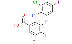 5-溴-2-((2-氯-4-碘苯基)氨基)-3,4-二氟苯甲酸