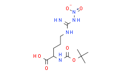 BOC-硝基-L-精氨酸/N-Boc-N'-硝基-L-精氨酸/Nα-叔丁氧羰基-NG-硝基-L精氨酸/Boc-Arg(NO2)-OH