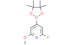 2-fluoro-6-methoxy-4-(4,4,5,5-tetramethyl-1,3,2-dioxaborolan-2-yl)pyridine