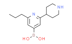 2-(n-Propyl)-6-(piperidin-4-yl)pyridine-4-boronic acid