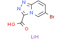 6-溴-[1,2,4]三唑并[4,3-a]吡啶-3-羧酸锂