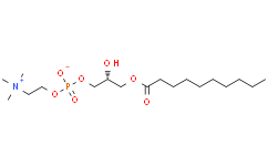 1-decanoyl-2-hydroxy-sn-glycero-3-phosphocholine,22248-63-1