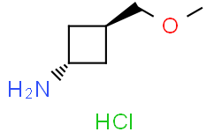 trans-3-(methoxymethyl)cyclobutanamine;hydrochloride