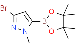 3-溴-1-甲基-5-(4,4,5,5-四甲基-1,3,2-二氧硼杂环戊烷-2-基)-1H-吡唑