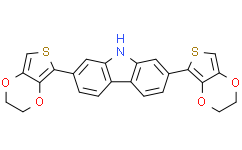 2,7-双(2,3-二氢噻吩并[3,4-b][1,4]二氧(杂)芑)-9H-咔唑