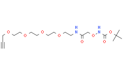 Boc-aminooxy-amide-PEG4-propargyl