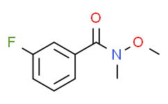 3-氟-N-甲氧基-N-甲基苯甲酰胺