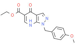 Ethyl 4-hydroxy-1-(4-methoxybenzyl)-1H-pyrazolo[3,4-b]pyridine-5-carboxylate