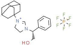 (R)-3-(金刚烷-1-基)-1-(2-羟基-1-苯基乙基)-4，5-二氢-1H-咪唑-3-鎓六氟磷酸盐