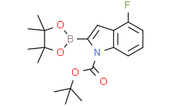 4-氟-2-(4,4,5,5-四甲基-1,3,2-二氧硼杂环戊烷-2-基)-1H-吲哚-1-羧酸叔丁酯